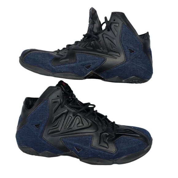 RARE 2014 Nike LeBron 11 EXT Denim Size 11 - Picture 1 of 12